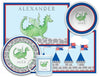 Knights and Dragons Kids Dinnerware - Kelly Hughes Designs