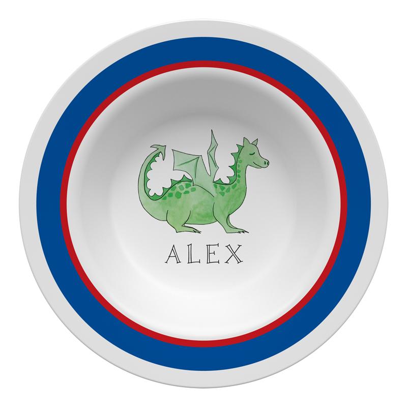 Knights and Dragons Kids Dinnerware - Kelly Hughes Designs