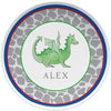 Knights & Dragons Kids Plate - Kelly Hughes Designs