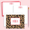 Leopard Print stationery gift set - Kelly Hughes Designs