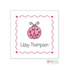 Little Ladybug Kids Calling Card - Kelly Hughes Designs