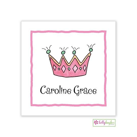 Little Princess Kids Gift Stickers - Kelly Hughes Designs
