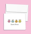 Lucky Ladybugs Folded Note Cards - Kelly Hughes Designs