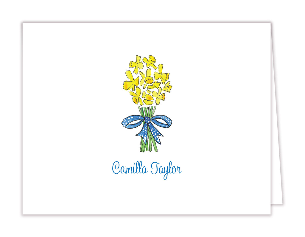 Bunch of Daffodils Folded Note Cards