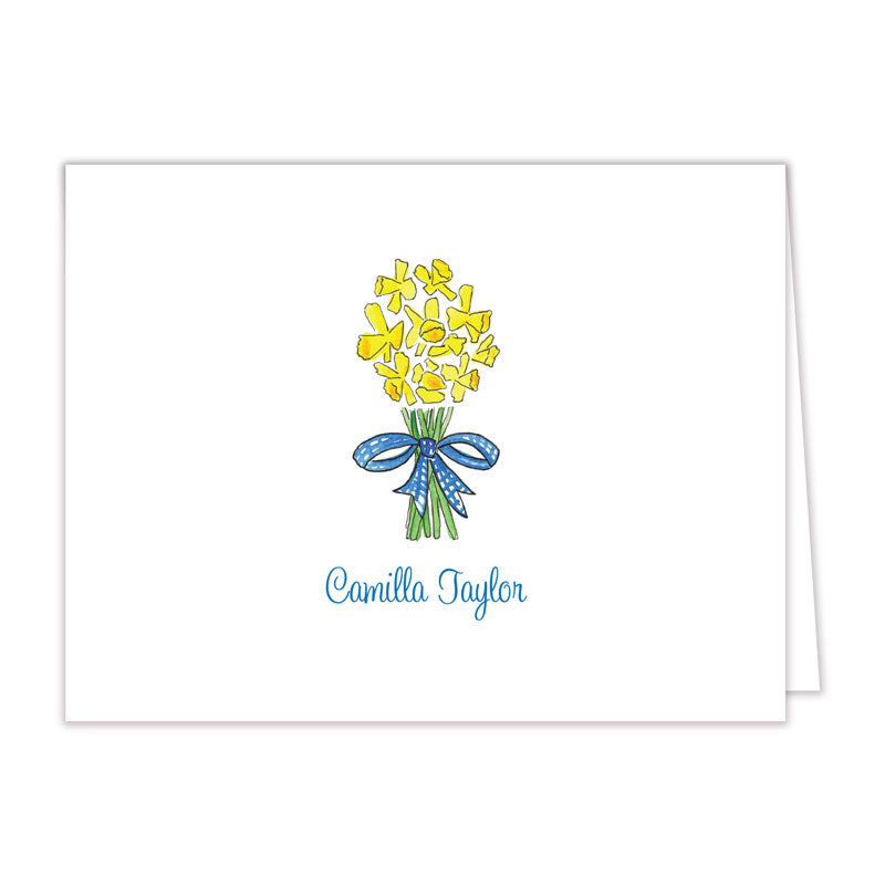 Bunch of Daffodils Folded Note Cards