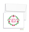 Strawberry Patch Folded Note Cards