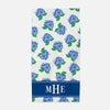 Nantucket Blue beach towel - Kelly Hughes Designs