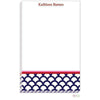 Navy Shells Notepad - Kelly Hughes Designs