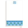 Blue Block Print Notepad