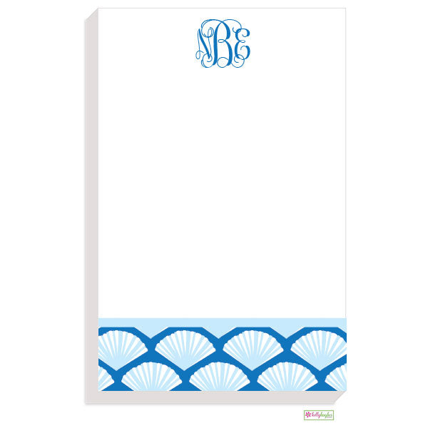 Seashell Print Notepad