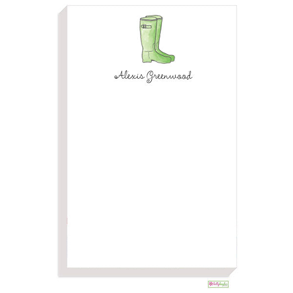 Rainboots Notepad