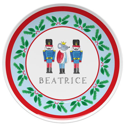 Nutcracker Kids Plate - Kelly Hughes Designs