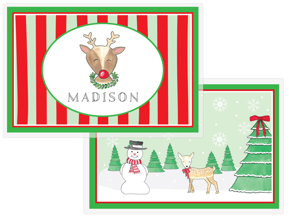 Reindeer Fun Kids Dinnerware