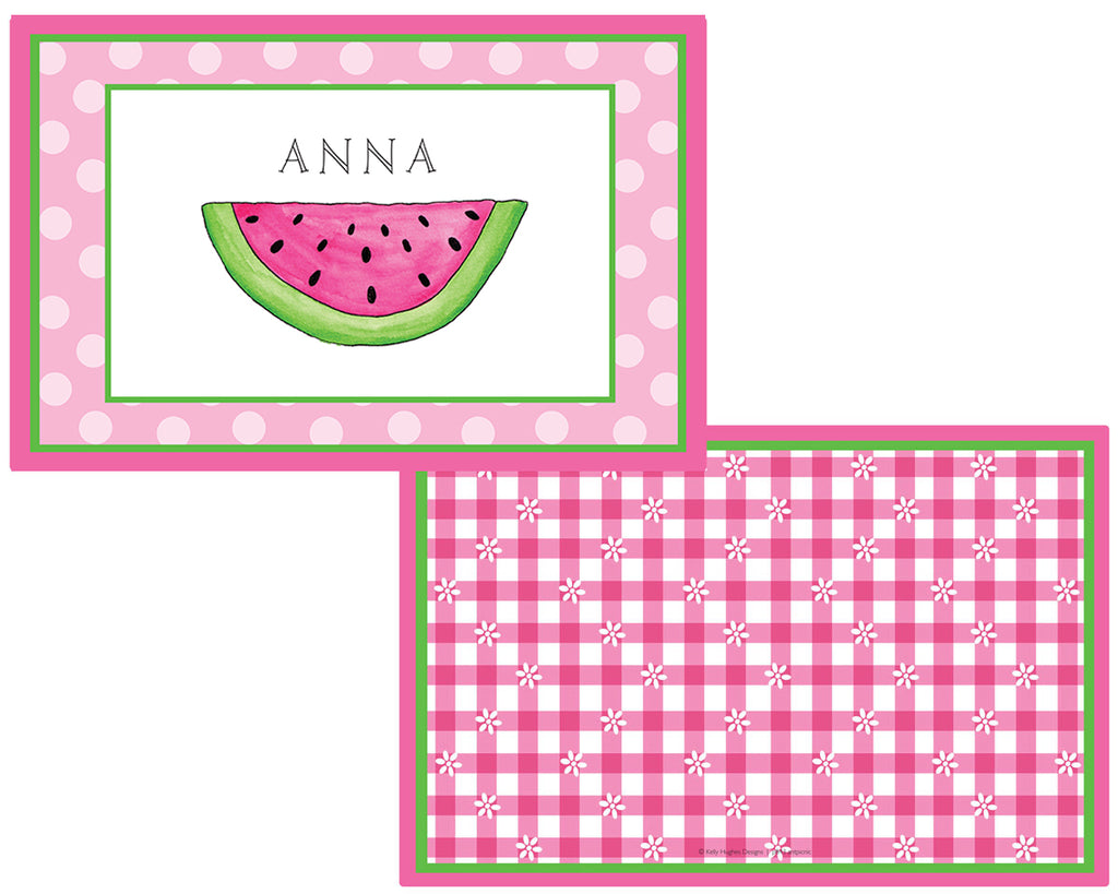 Watermelon placemat