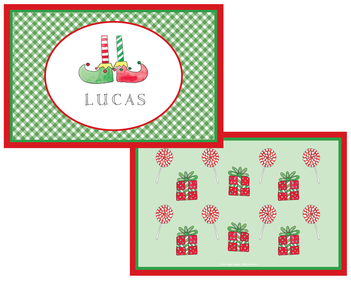 Christmas Elf Kids Dinnerware