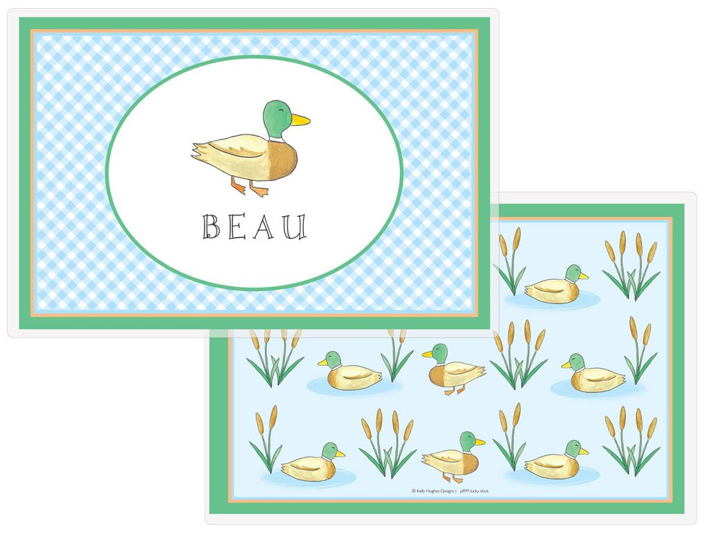 Lucky Duck placemat