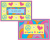 Peace Love Eat placemat - Kelly Hughes Designs