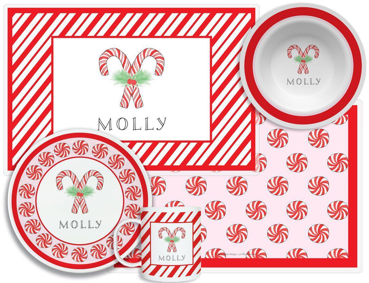 Peppermint Kids Dinnerware - Kelly Hughes Designs