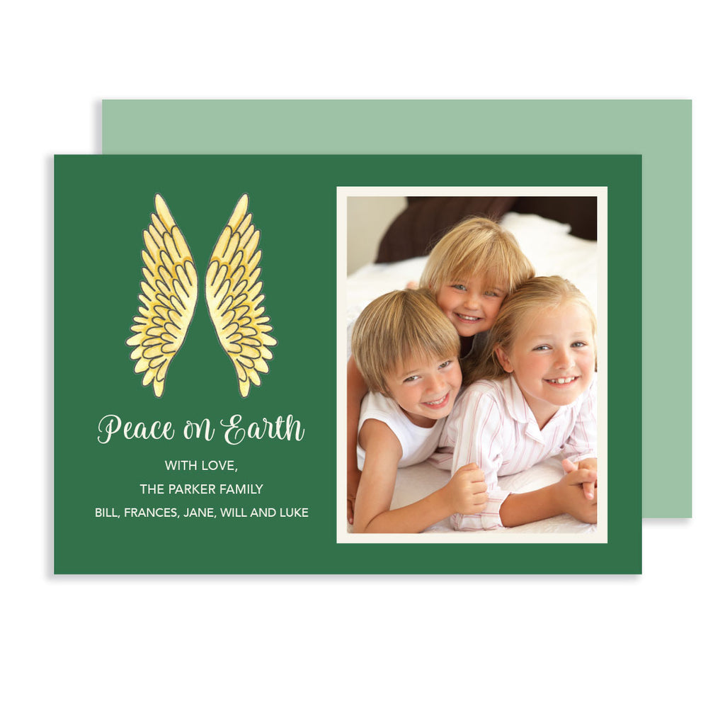 Angel Wings holiday card