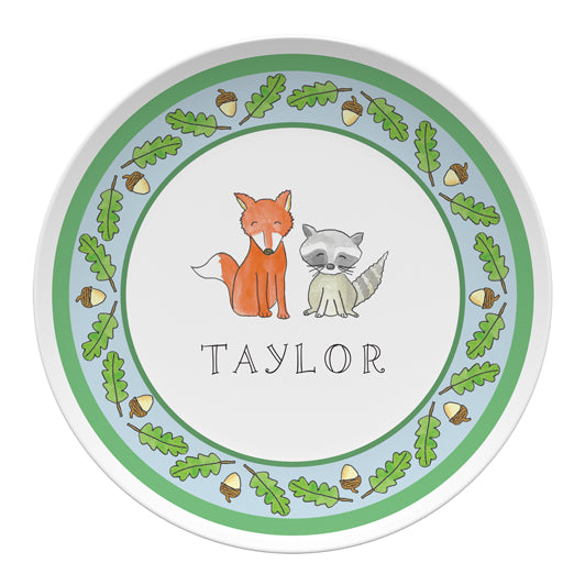 Forest Friends Kids Plate