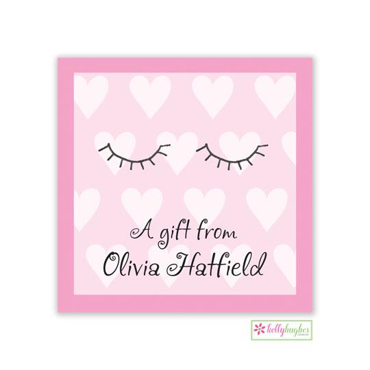 Pretty Girl Kids Gift Stickers - Kelly Hughes Designs