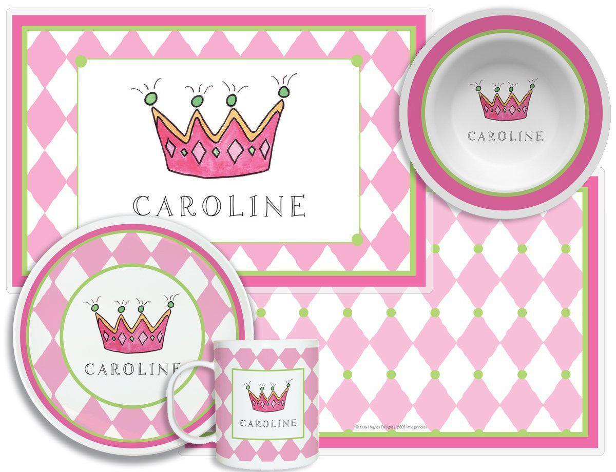 Princess Kids Dinnerware - Kelly Hughes Designs