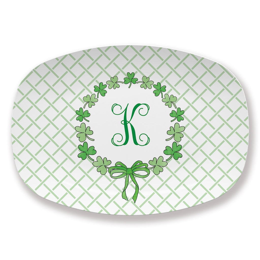 Shamrock Crest Platter