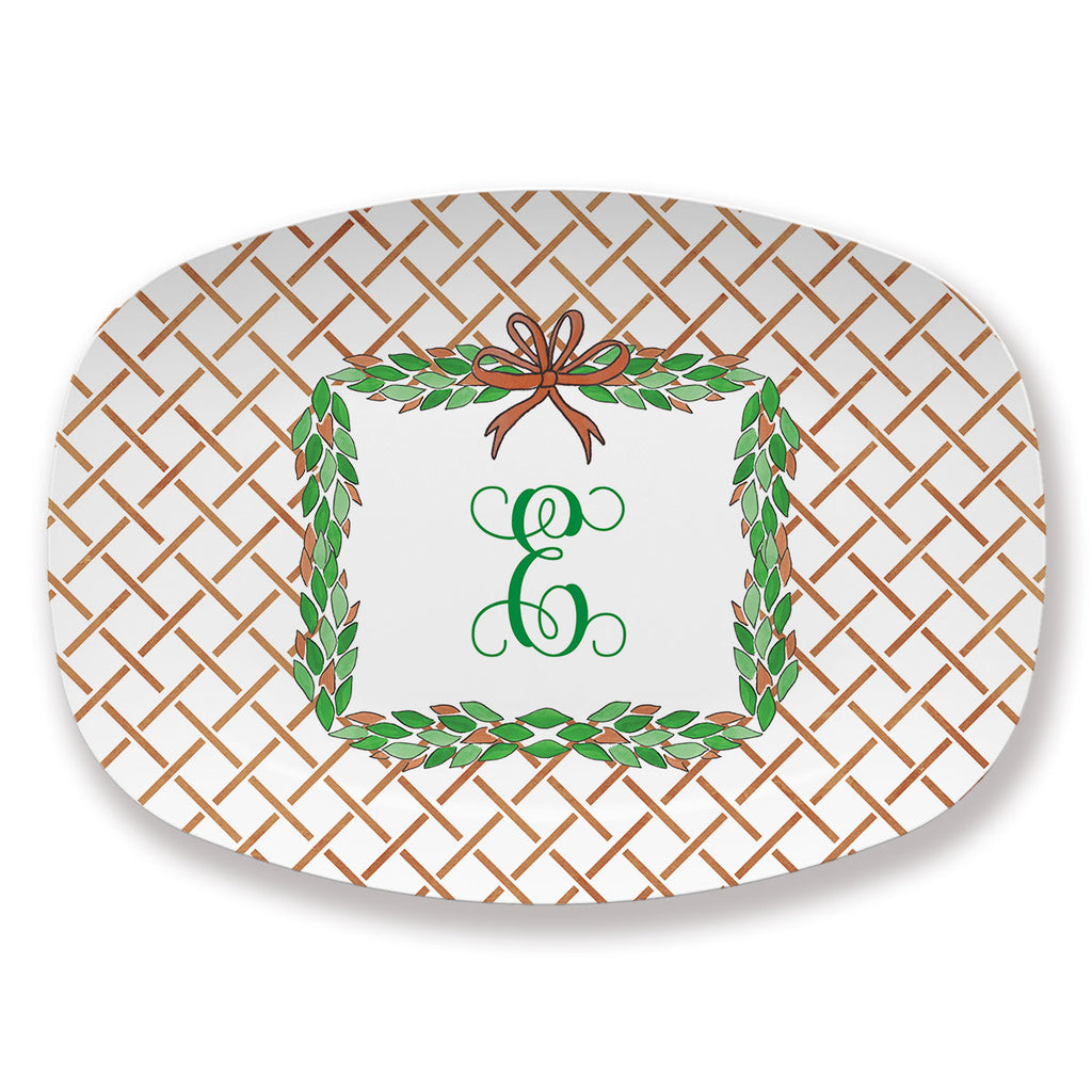 Magnolia Leaves Platter