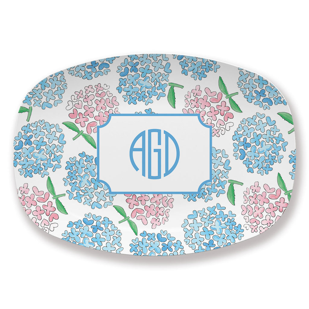 Summer Hydrangea Platter
