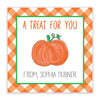 Pumpkin sticker - Kelly Hughes Designs