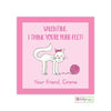 Purrfect Valentine Stickers - Kelly Hughes Designs