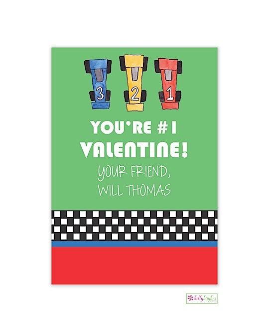 Racecar Valentine - Kelly Hughes Designs