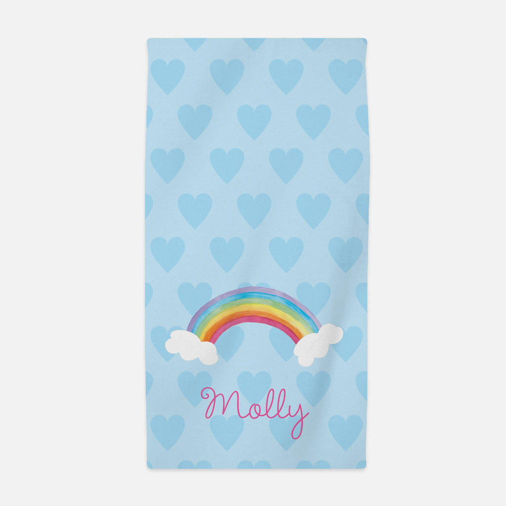 Rainbow Kids beach towel - Kelly Hughes Designs