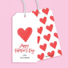 Red Heart Gift Tags - Kelly Hughes Designs