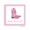 Cowgirl Boots Kids Calling Card