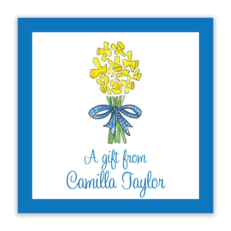 Daffodils Gift Stickers