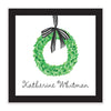 Boxwood Wreath Gift Stickers