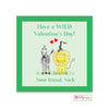 Safari Valentine Stickers - Kelly Hughes Designs