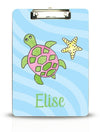 Sea Turtle Kids Clipboard - Kelly Hughes Designs
