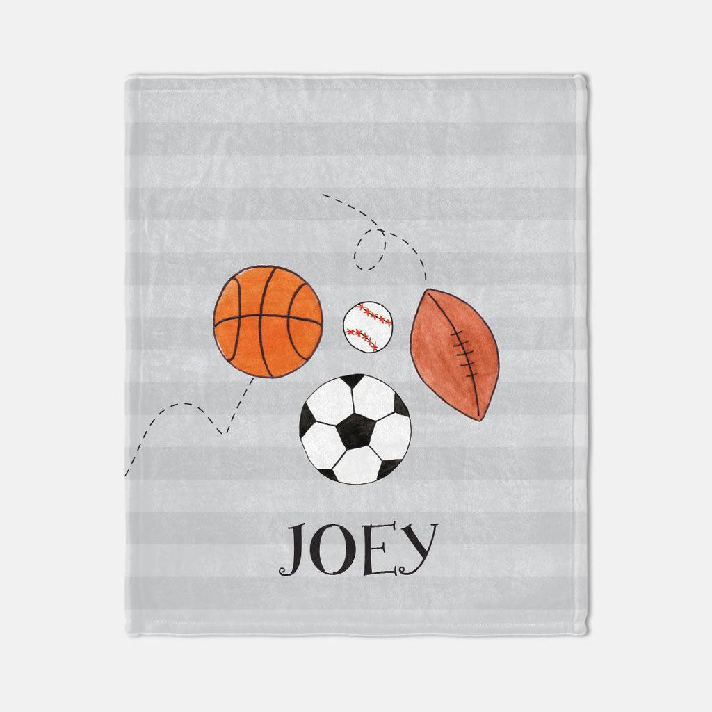 Sports Fan Cozy Blanket - Kelly Hughes Designs