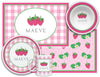 Strawberry Patch Kids Dinnerware - Kelly Hughes Designs