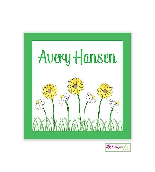 Summer Garden Gift Stickers - Kelly Hughes Designs
