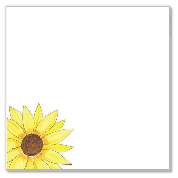 Sunflower Notepad - Kelly Hughes Designs