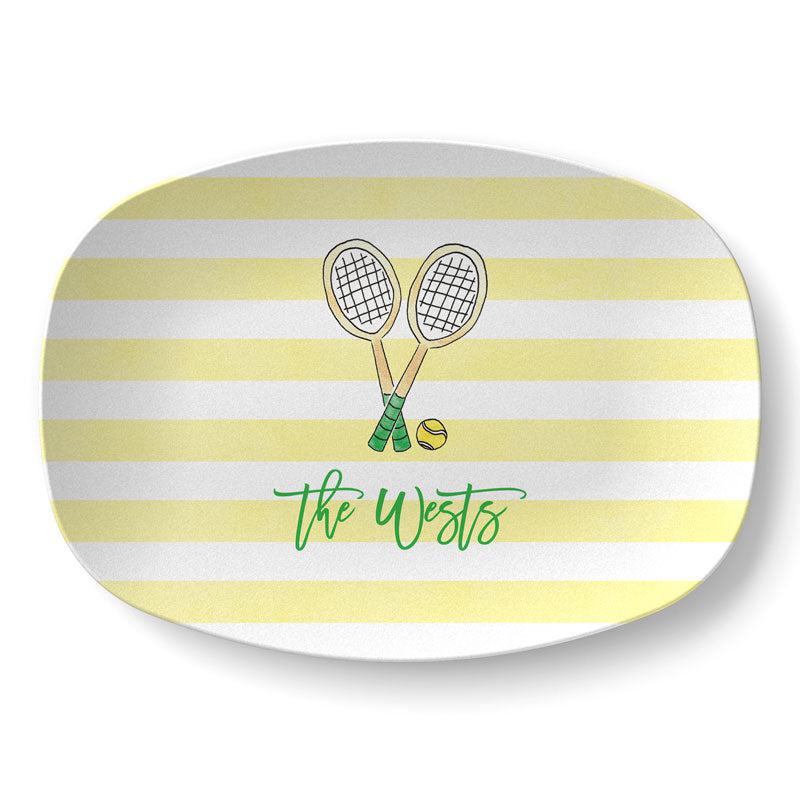 Tennis Love Platter - Kelly Hughes Designs