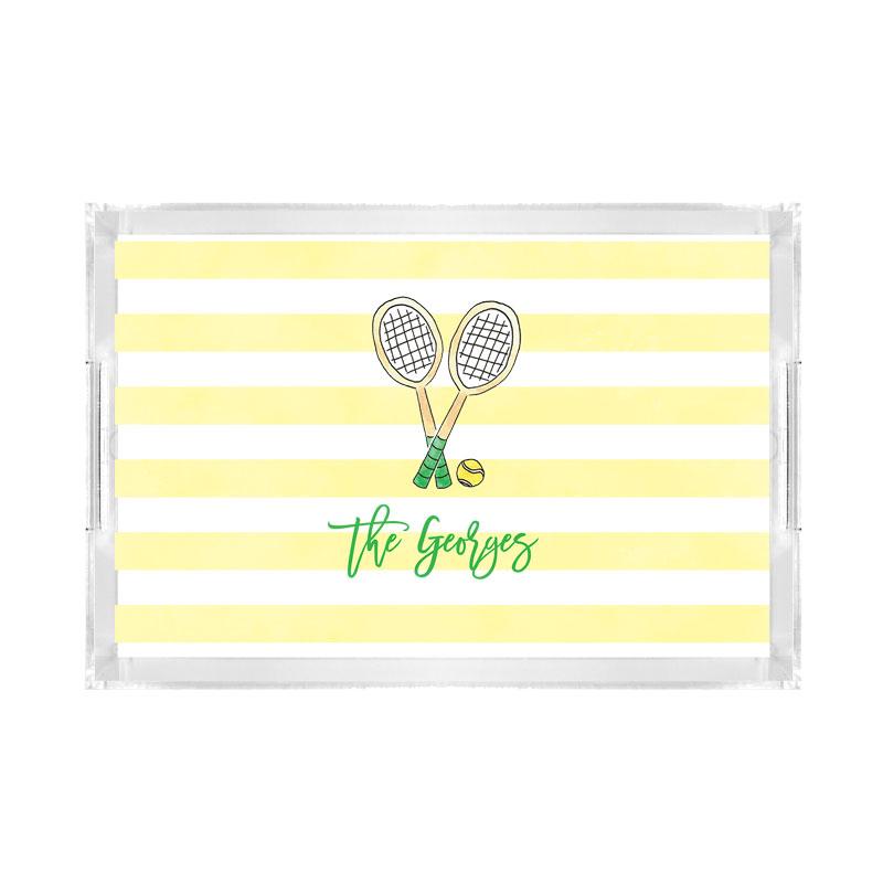 Tennis Love Serving Tray - Kelly Hughes Designs