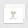 Tennis Pro Folded Note Cards - Kelly Hughes Designs