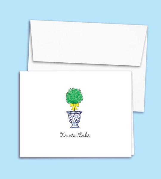 Chinoiserie Ginger Jar Note Card Chinoiserie Ginger Jar Note Card