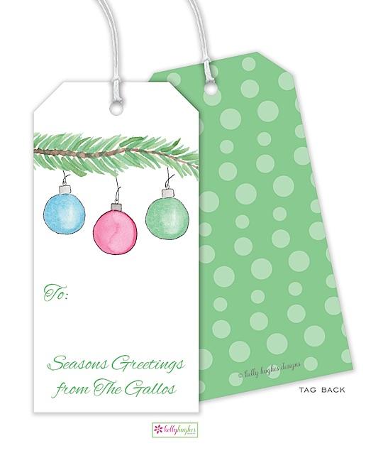 Trim the Tree Gift Tags - Kelly Hughes Designs