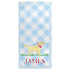 Summer Pup beach towel