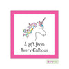 Unicorn Dream Kids Gift Stickers - Kelly Hughes Designs